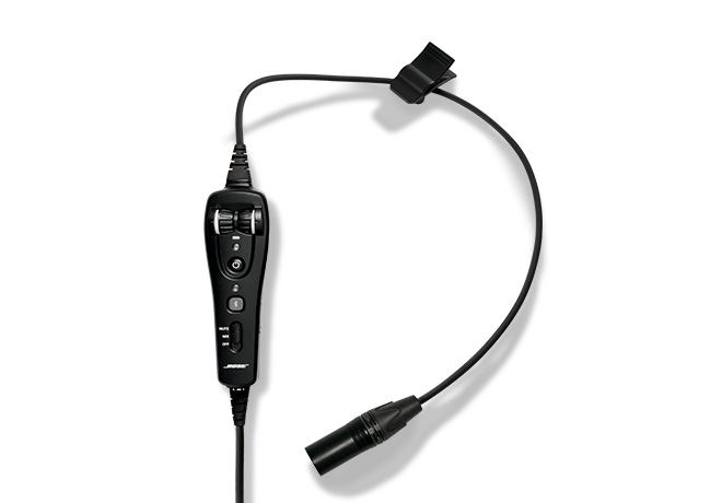 Bose A20 Headset with Airbus XLR5 Plug, Bluetooth, Flex Hi Imp (324843-3070)Image Id:47812
