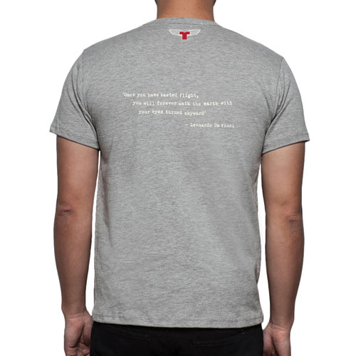 Da Vinci Flight T-Shirt – GREYImage Id:47831