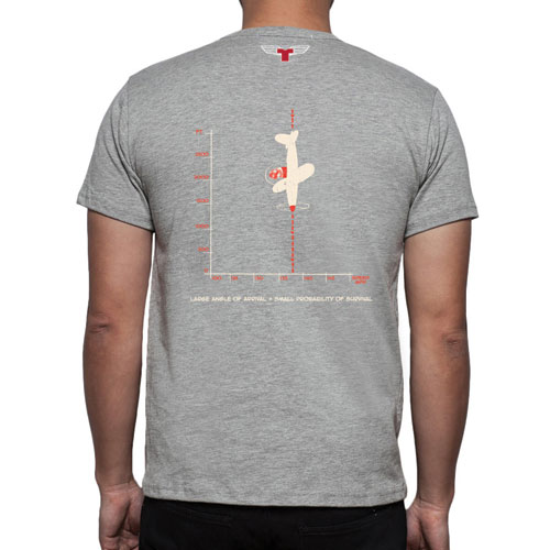 Angle of Arrival Flight T-Shirt – GREYImage Id:47833