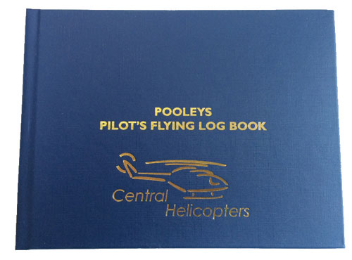 Pooleys Pilot Flying Log Book - BlueImage Id:47866