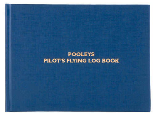 Image 0 of Pooleys Pilot Flying Log Book - Blue