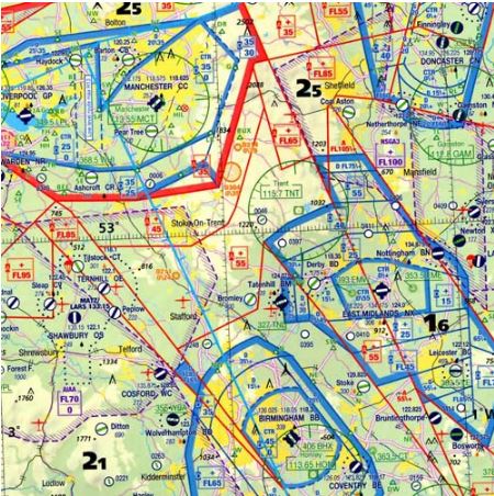 Airspace Charts Uk