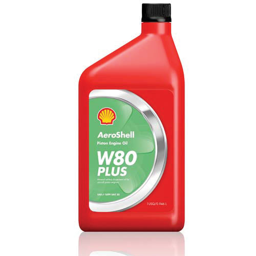 Aeroshell Oil W80 PLUS (1 US Quart)