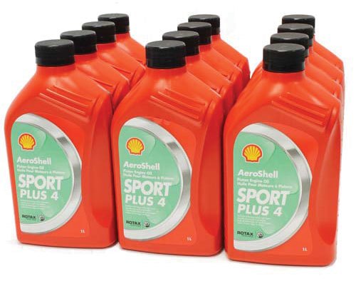 Aeroshell Oil SPORT PLUS 4 x 12 (1 Litre)
