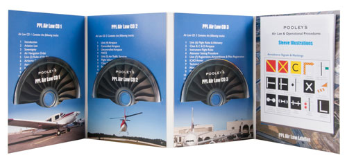 Pooleys Private Pilot's Licence - Air Law Audio (3 x CD's)Image Id:48407