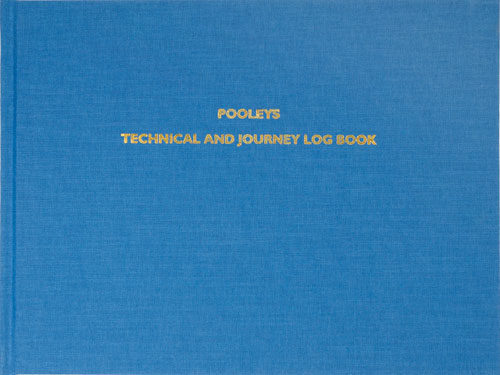 Pooleys Technical & Journey Log BookImage Id:48420