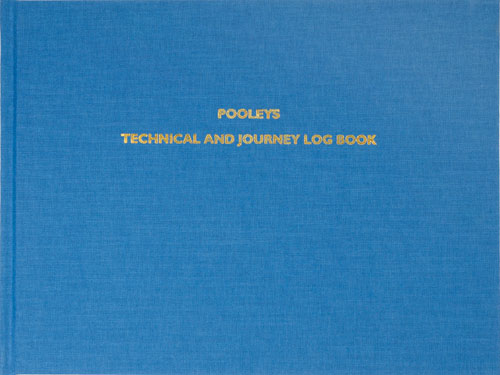 Image 0 of Pooleys Technical & Journey Log Book