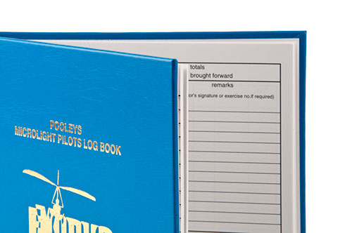Image 1 of Pooleys Microlight Pilot's Log Book