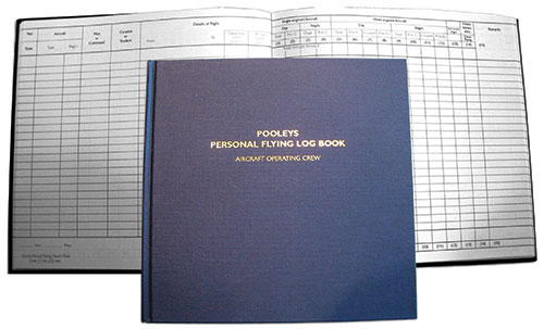 Image 1 of Pooleys Original Commercial Pilots Log Book