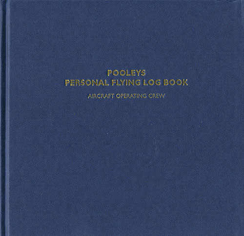 Pooleys Original Commercial Pilots Log BookImage Id:48476