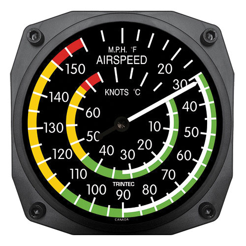 Image 0 of Classic Airspeed Thermometer – 6 inch