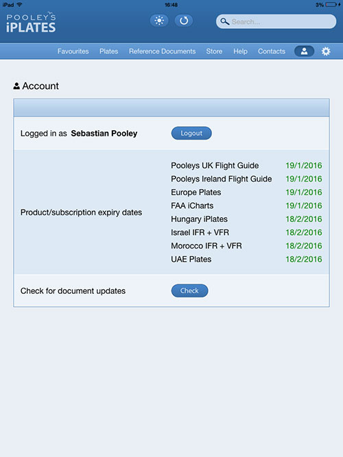 Image 6 of Pooleys UK iPlates 1 Year Subscription Card