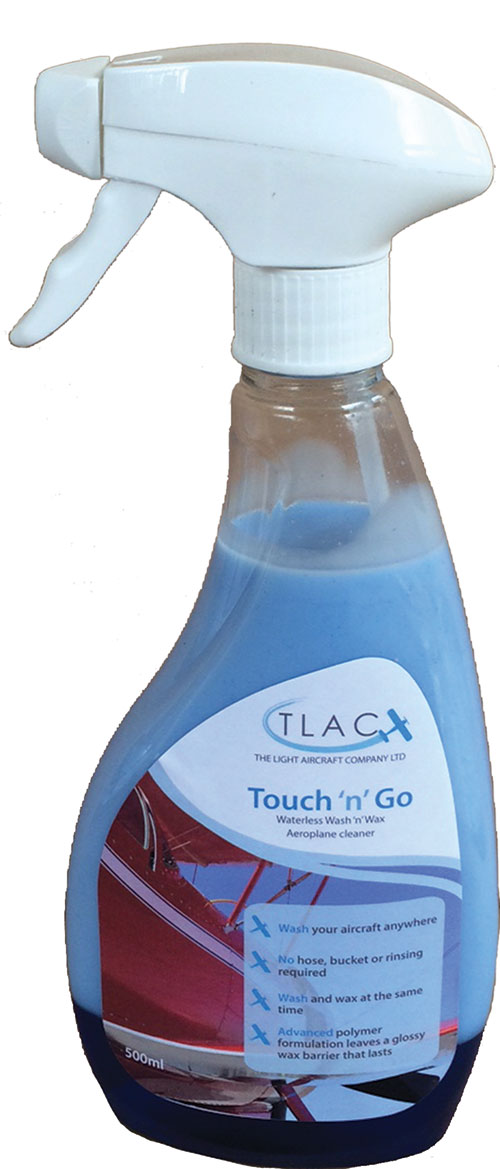 Touch n Go – Waterless Wash n Wax Aeroplane Cleaner