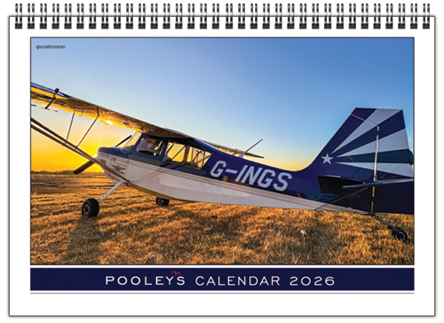 Image 0 of Pooleys Calendar 2026