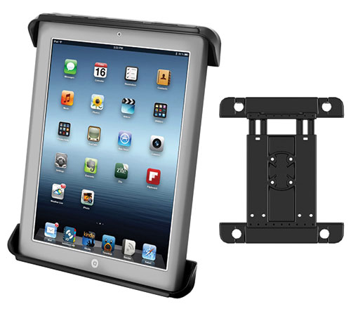 Holder. Tab-tite for tablets with or without a case or skin