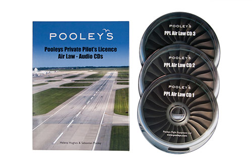 Pooleys Private Pilot's Licence - Air Law Audio (3 x CD's)Image Id:121927
