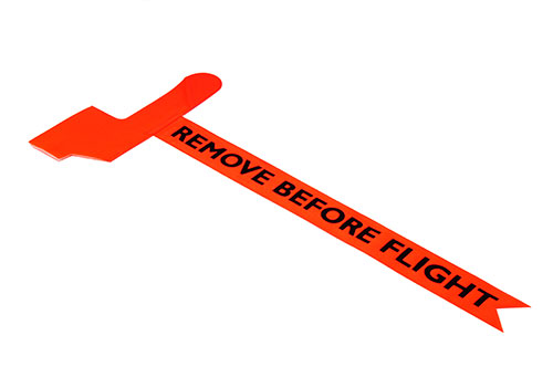 Pitot Head Covers – Remove Before FlightImage Id:121937