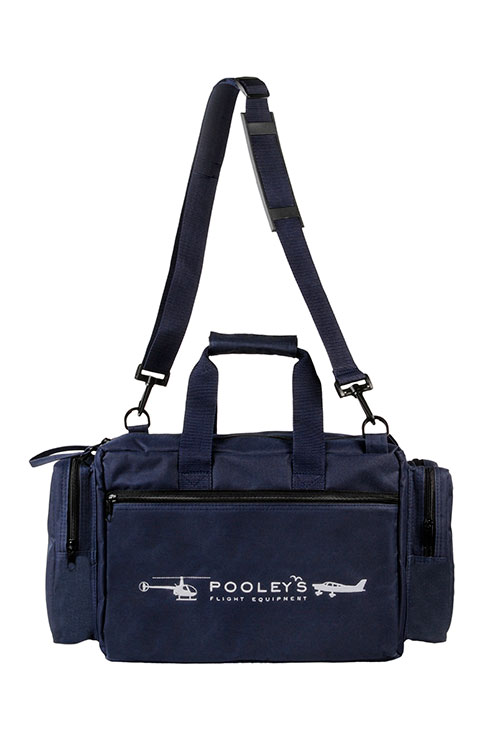 Image 5 of FC-8 Pooleys Pilot’s Flight Bag (Navy Blue or Black)