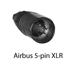 Image 11 of Bose A20 Headset with Airbus XLR5 Plug, Bluetooth, Flex Hi Imp (324843-3070)
