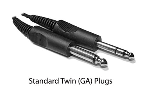 Bose A20 Headset Cable with Dual GA Plugs, Non-Bluetooth, Straight Cable  (327070-2020)Image Id:122160
