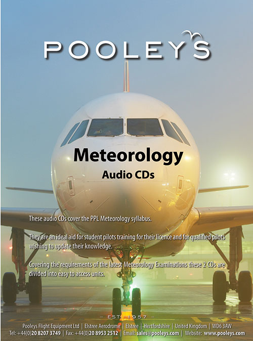 Image 5 of Pooleys Private Pilot's Licence – Meteorology Audio (2 x CDs)
