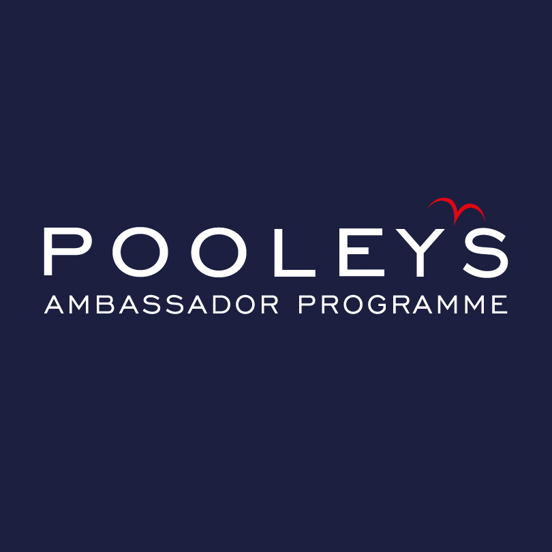 Pooleys Ambassador Programme Logo