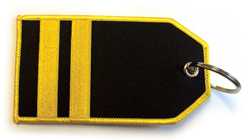 II Bar Epaulette – Baggage Tag / Key RingImage Id:122427