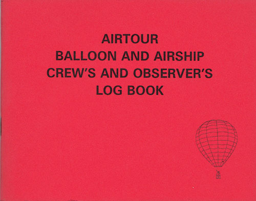 Pooleys Balloon & Airship Crew & Observers Log Book
