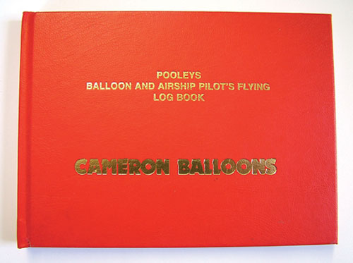 Pooleys Balloon and Airship Pilot's Log BookImage Id:122539