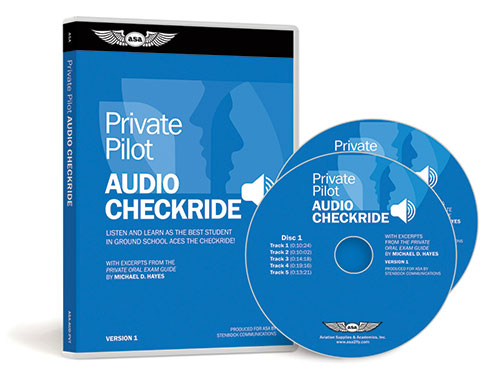 Image 0 of ASA Private Pilot Audio Checkride CD
