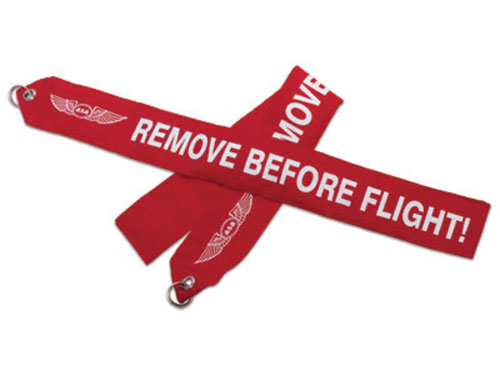 Remove before flight Banner - ASA-RBF
