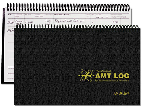 Image 0 of The Standard AMT Log for Aviation Maintenance Technicians