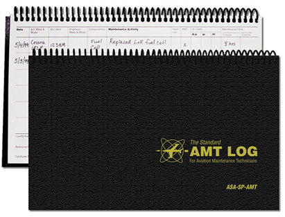 Image ofThe Standard AMT Log for Aviation Maintenance Technicians