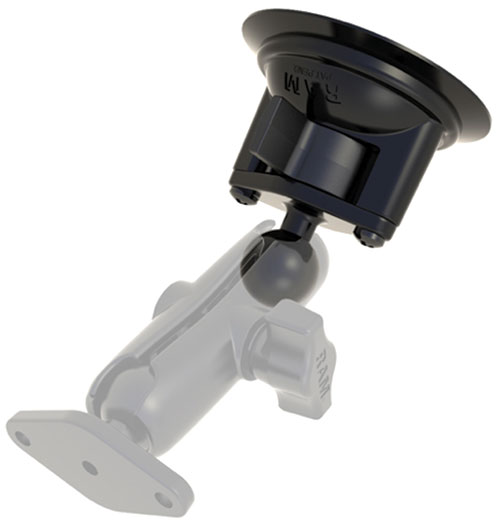 Image 1 of Twist lock heavy duty suction cup with diamond plate Accessory (BASE)