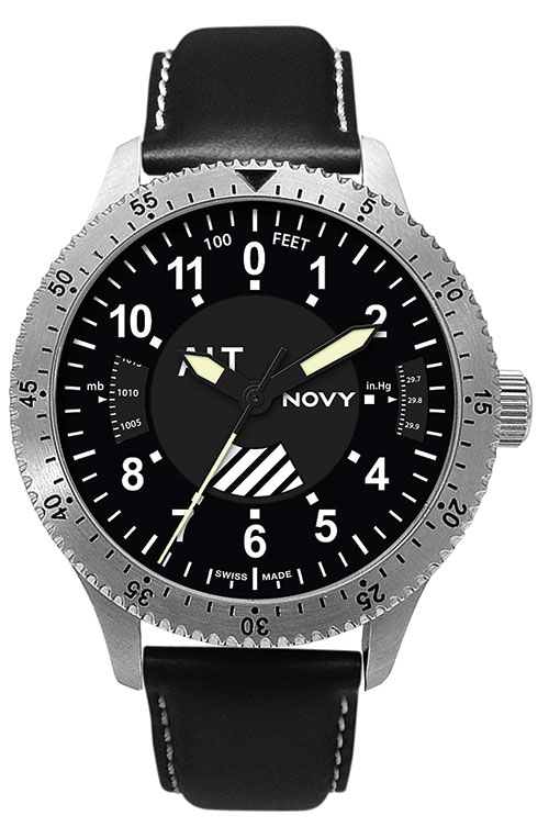 Novy–Swiss made Professional Pilot Watches (ALTITUDE N01-A)Image Id:123286