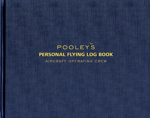 Pooleys EASA/CAA Part-FCL Personal Flying Log Book