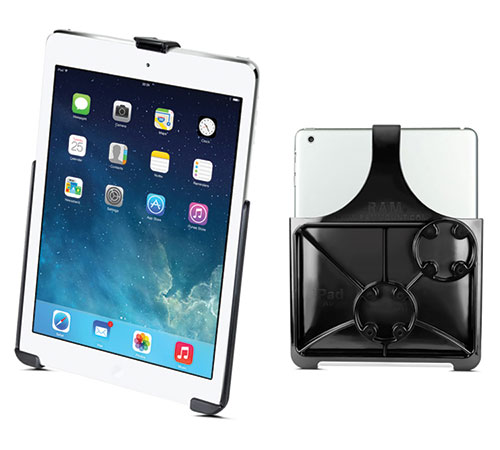 Navigation Device Mounts | RAM Complete Kits | RAM-HOL-AP17KIT Complete Kit with Holder for Apple iPad Air or iPad Air 2 | Pooleys Flying and Navigational Products and Accessories