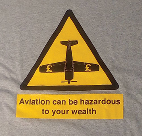 Hazard Flight T-Shirt – GREYImage Id:125452