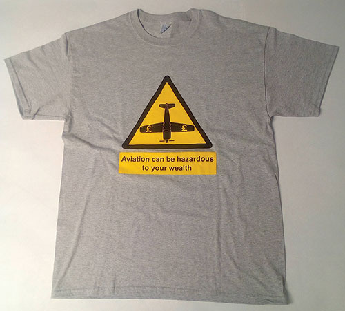 Hazard Flight T-Shirt – GREYImage Id:125453