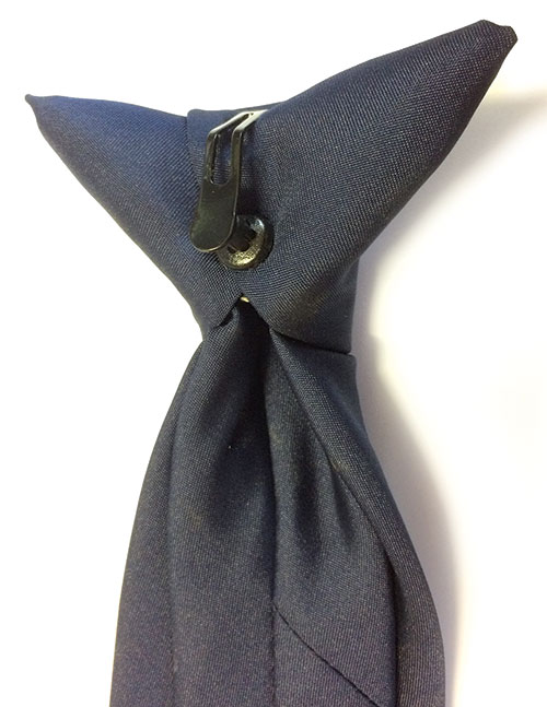 Pilot Navy Tie - Clip onImage Id:125697