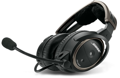 Image 5 of Bose A20 Headset with Dual Plug (Fixed-Wing), Bluetooth, Battery Powered, Hi Imp (324843-3020)