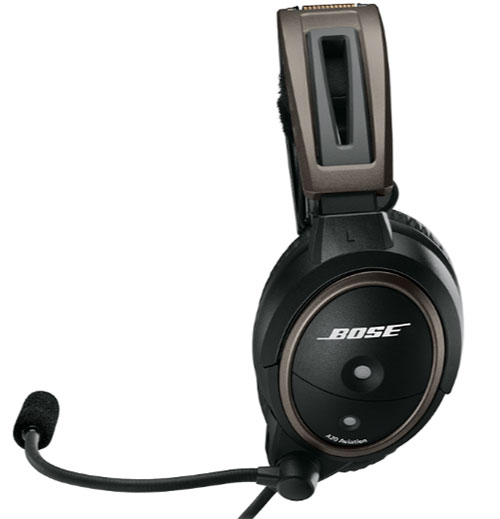 Bose A20 Headset with Airbus XLR5 Plug, Bluetooth, Flex Hi Imp (324843-3070)Image Id:126672