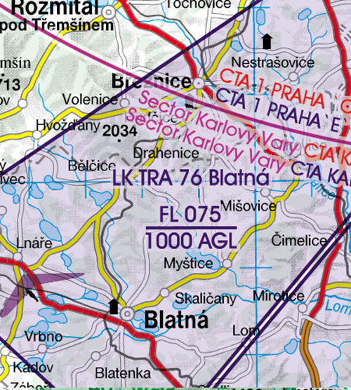 2024 Czech Republic VFR Chart 1:500 000 - RogersdataImage Id:126732