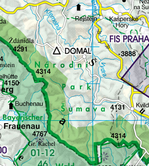 2024 Czech Republic VFR Chart 1:500 000 - RogersdataImage Id:126742