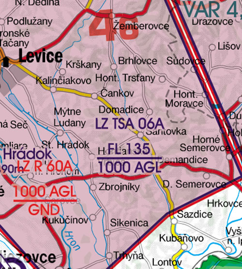 2024 Slovakia VFR Chart 1:500 000 - RogersdataImage Id:126748