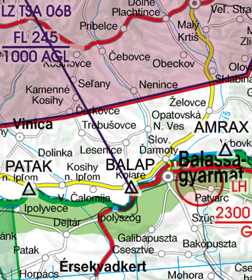 2024 Slovakia VFR Chart 1:500 000 - RogersdataImage Id:126753