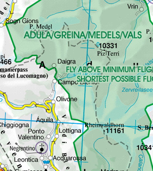 Image 6 of 2025 Switzerland VFR Chart 1:500 000 - Rogersdata