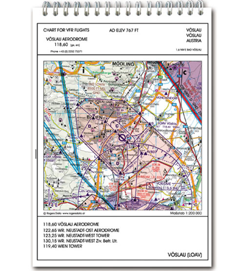 Austria A5 VFR Trip Kit 2021 1:200 000 - RogersdataImage Id:126787