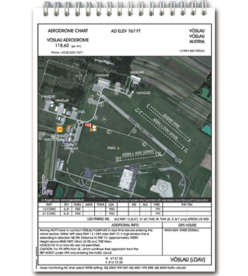 Austria A5 VFR Trip Kit 2021 1:200 000 - RogersdataImage Id:126792
