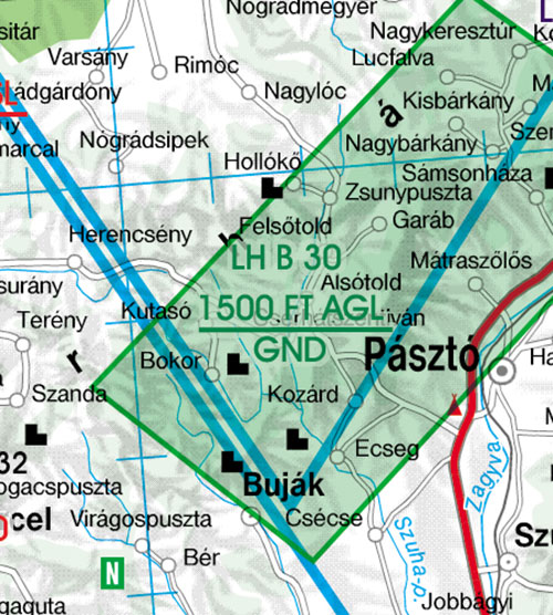 2024 Hungary VFR Chart 1:500 000 - RogersdataImage Id:126831